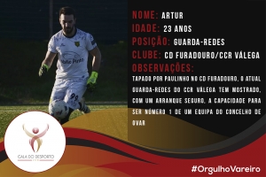 luvas ouro - futebol masculino - artur