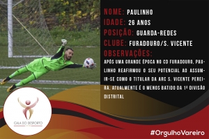 luvas ouro - futebol masculino - paulinho