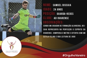 luvas ouro - futebol masculino - samuel biscaia